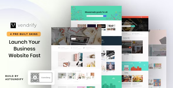 Vendrify - Marketplace WordPress Theme Logo