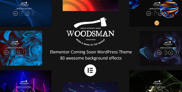 Woodsman - Elementor Coming Soon WordPress Theme Logo